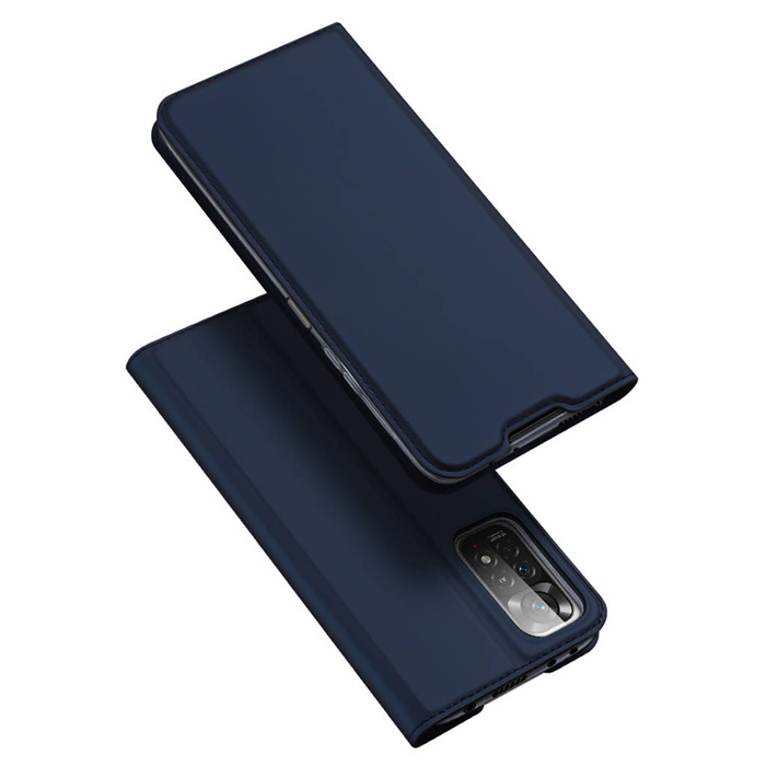 Dux Ducis Skin Pro Holster Cover Flip Cover for Xiaomi Redmi Note 11 Pro + 5G / 11 Pro 5G / 11 Pro blue