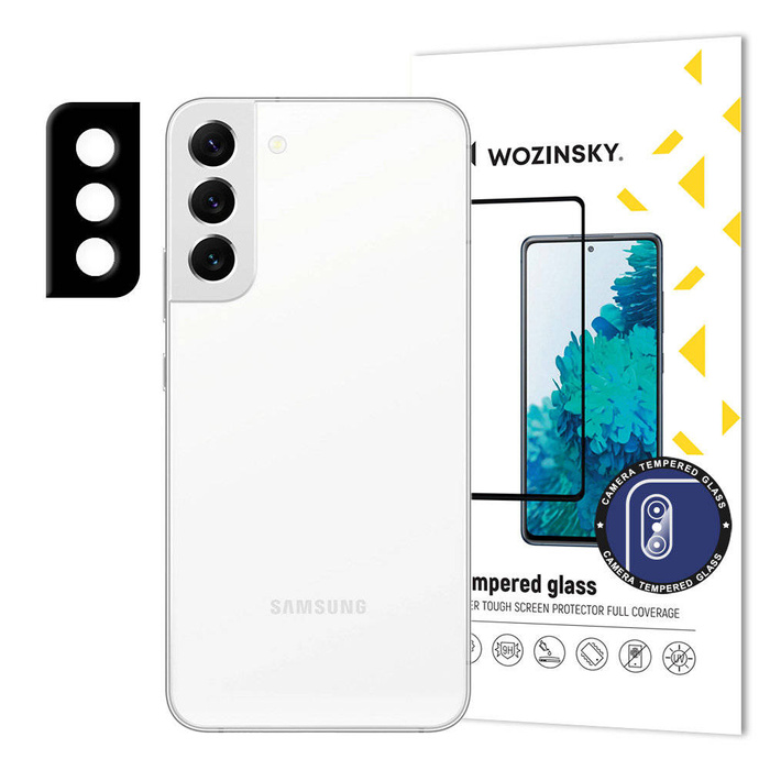 Wozinsky Full Camera Glass 9H Full Camera Verre Trempé pour Samsung Galaxy S22