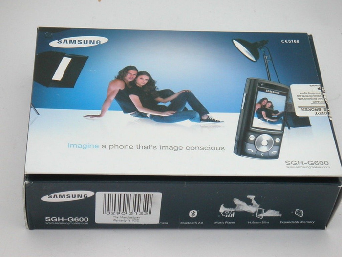 SAMSUNG G600 kék CD-doboz, Kábel