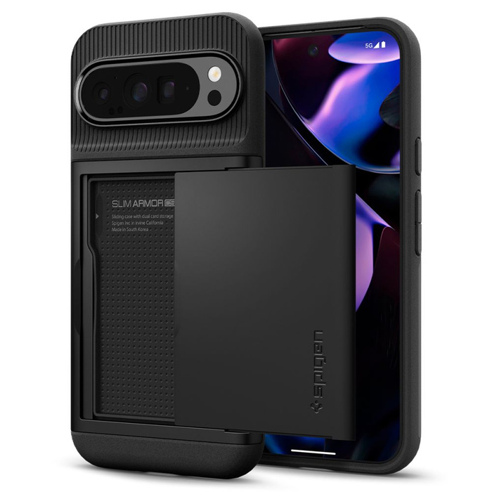 Spigen Slim Armor CS GOOGLE PIXEL 9 PRO XL NERO