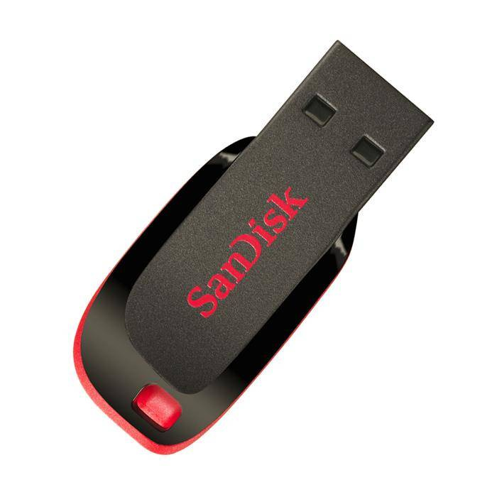 SanDisk 16GB USB 2.0 flash disk Cruzer Blade