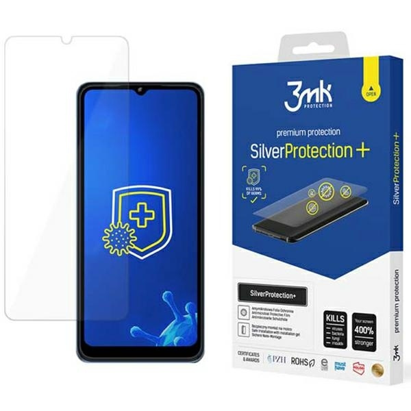 3mk Silver Protect+ T-Mobile T Phone Pro 5G / Revvl 6 Pro 5G Folia Nedvesre szerelt antimikrobiális védőfelület