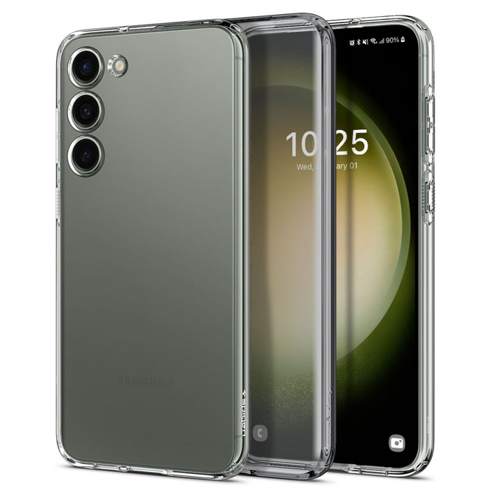 Hülle Spigen Liquid Crystal GALAXY S23 KRISTALLKLAR