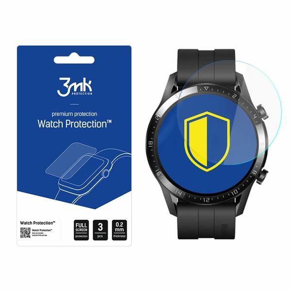 3MK Flexible Glas Huawei Watch Gt 2 46mm Hybrid Glas