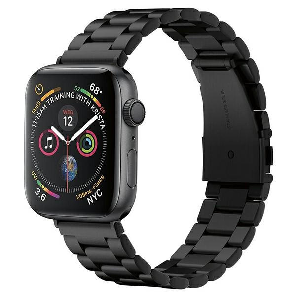 Karkötő óraszíj SPIGEN Apple Watch 1 / 2 / 3 / 4 / 5 (42 / 44mm) Modern Fit Band Black