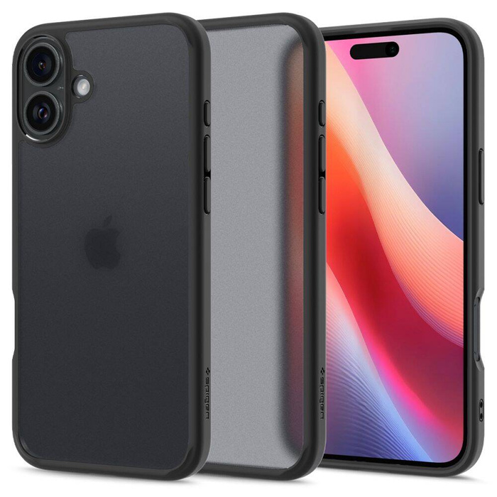 iPhone 16 Spigen Ultra Hybrid Frost Black Case