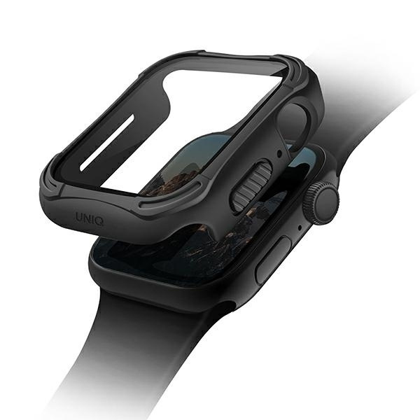 UNIQ coque Torres Apple Watch Série 4/5/6/SE 40mm. noir/noir nuit