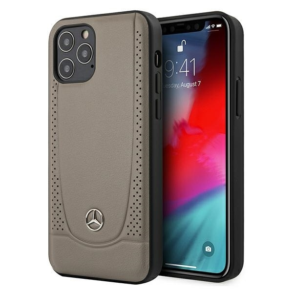 Mercedes Apple iPhone 12 Pro Max Urban Line Brown Case