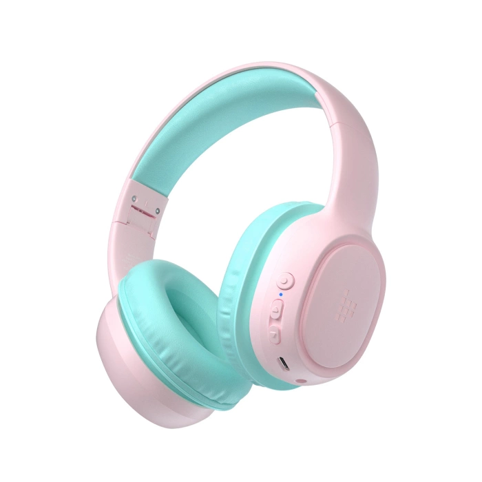 Tronsmart KH02 Wireless Headphones for Kids, Safe - Pink