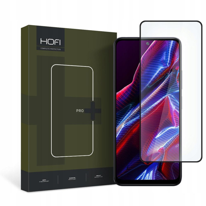 Tempered Glass Hofi Glass Pro+ Xiaomi Redmi Note 12 / Poco X5 5G Black