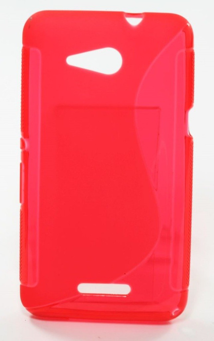 Kryt S-Line Sony Xperia E4G Red Pouzdro Silicone