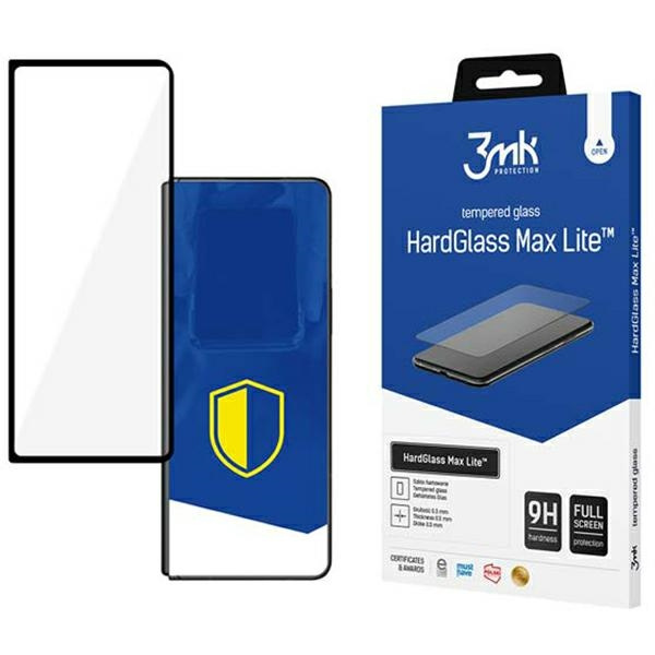 3mk HG Max Lite Samsung Z Fold 3 5G (Front) noir/noir