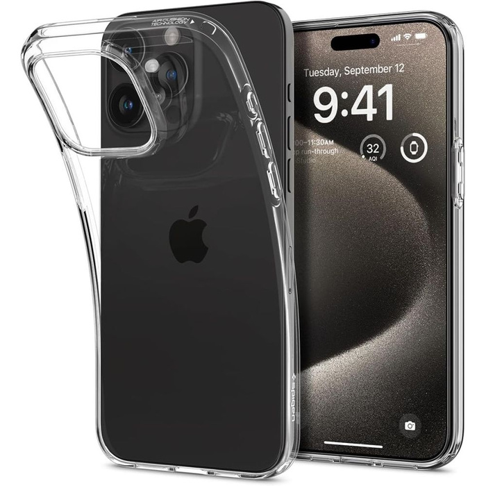 Obal Spigen Liquid Crystal iPhone 15 Pro Max Crystal Clear Case