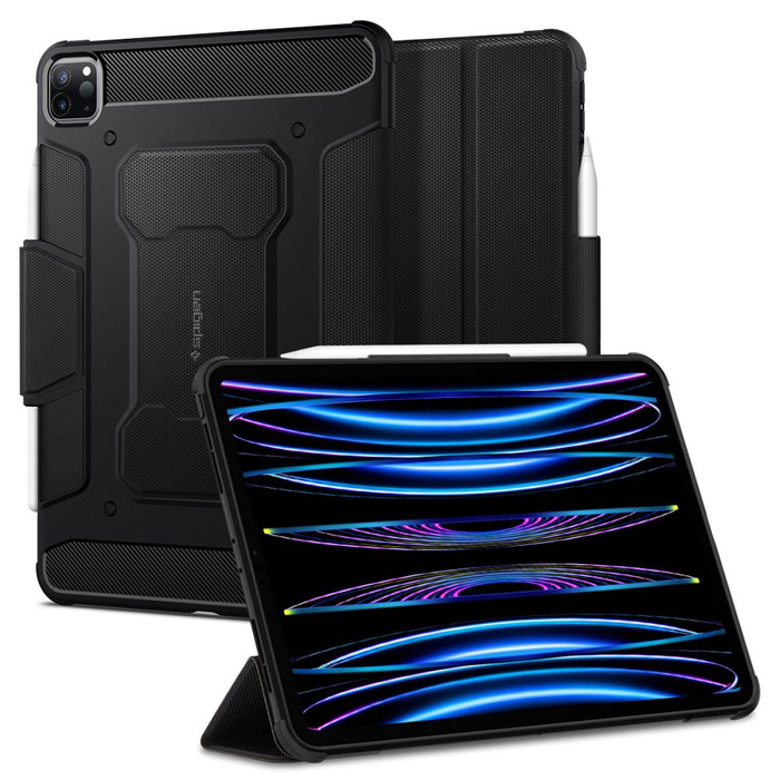 Pouzdro SPIGEN Ipad Pro 11 2018 / 2020 Rugged Armor "Pro" Black Case