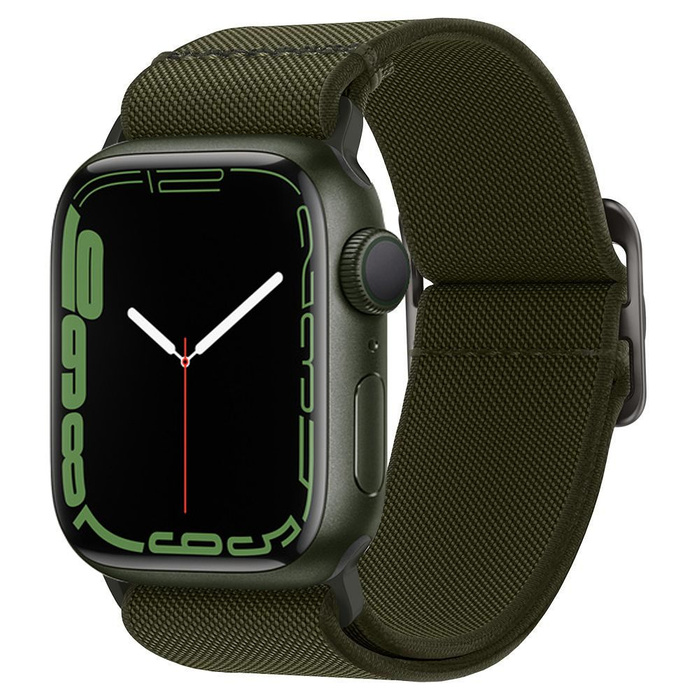 Řemínek SPIGEN Apple Watch 2 / 3 / 4 / 5 / 6 / SE (42 / 44 mm) Fit Lite Khaki Green 