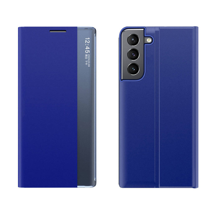 Neue Sleep Case Hülle für Samsung Galaxy S22+ (S22 Plus) blau