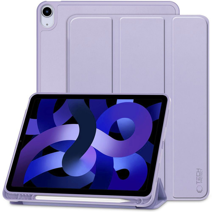 Case TECH-PROTECT SC PEN IPad AIR 4 2020 / 5 2022 VIOLET