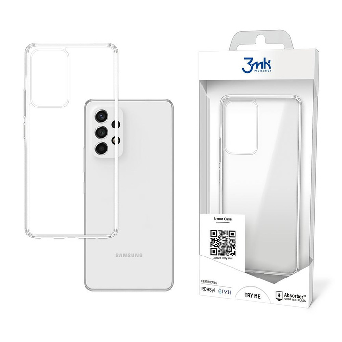 Hülle 3mk Samsung Galaxy A53 5G All-Safe Armor Klar Case