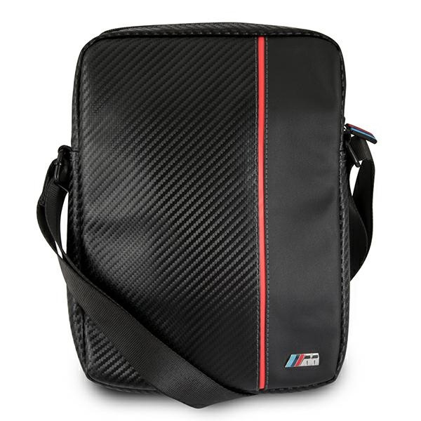 BMW Tablet 10 Carbon Red Stripe Black Bag