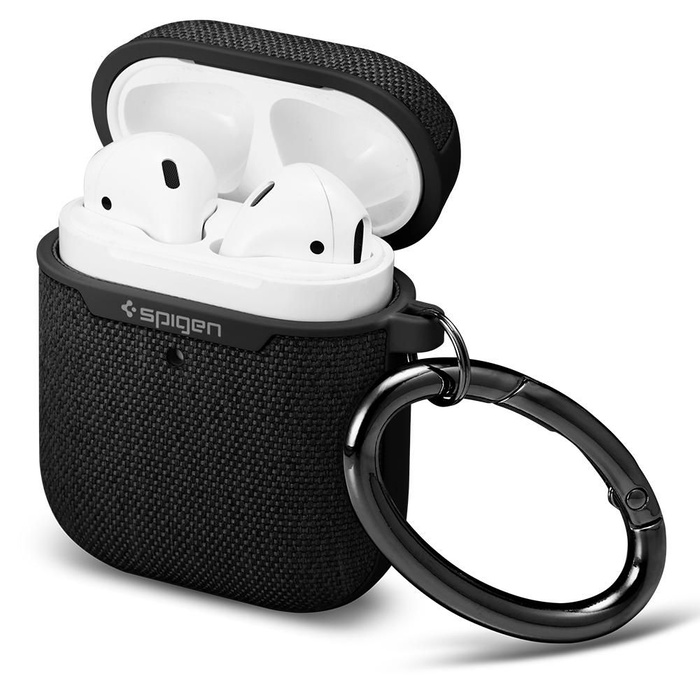 Coque SPIGEN URBAN FIT pour les écouteurs Apple AIRPODS CASE BLACK