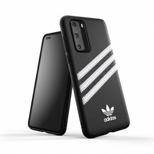 Pouzdro ADIDAS ORIGINALS Huawei P40 Moulded PU SS20 Black White Case