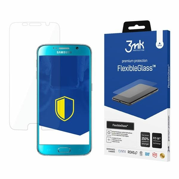 3MK Flexibles Glas Galaxy S6 Hybridglas