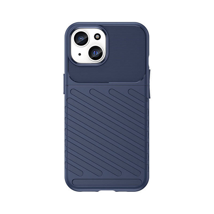 Coque iPhone 15 Thunder blindée - bleue