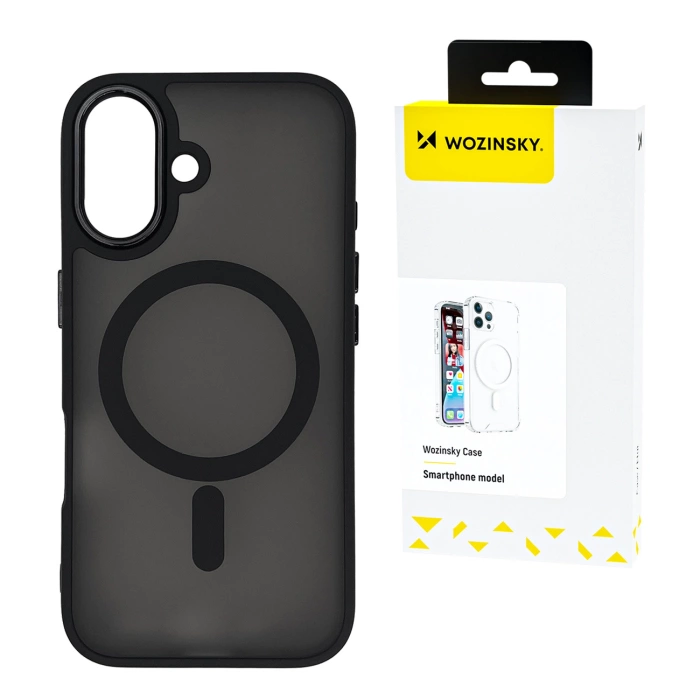 Wozinsky Fashion Case MagSafe für Samsung Galaxy S25 - Schwarz