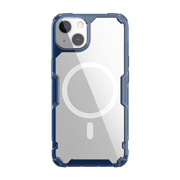 Magnetic Case Nillkin Nature TPU Pro for Apple iPhone 13 (Blue)