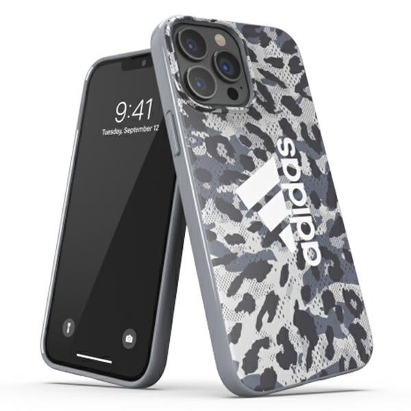 Adidas OR Snap Case Leopard iPhone 13 Pro / 13 6,1" šedá / šedá 47259