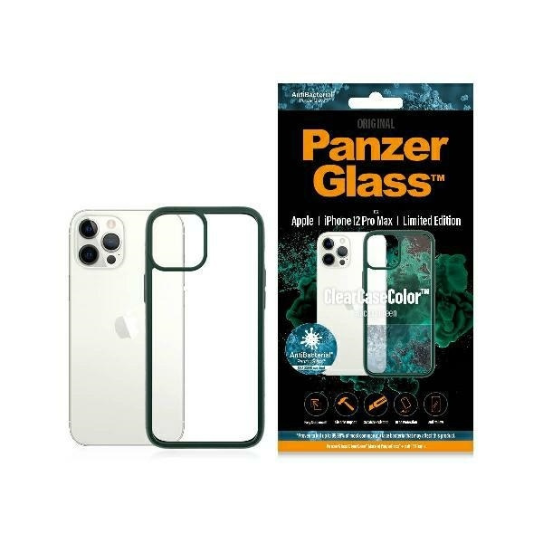 PanzerGlas KlarCase iPhone 12 Pro Max Racing Green AB