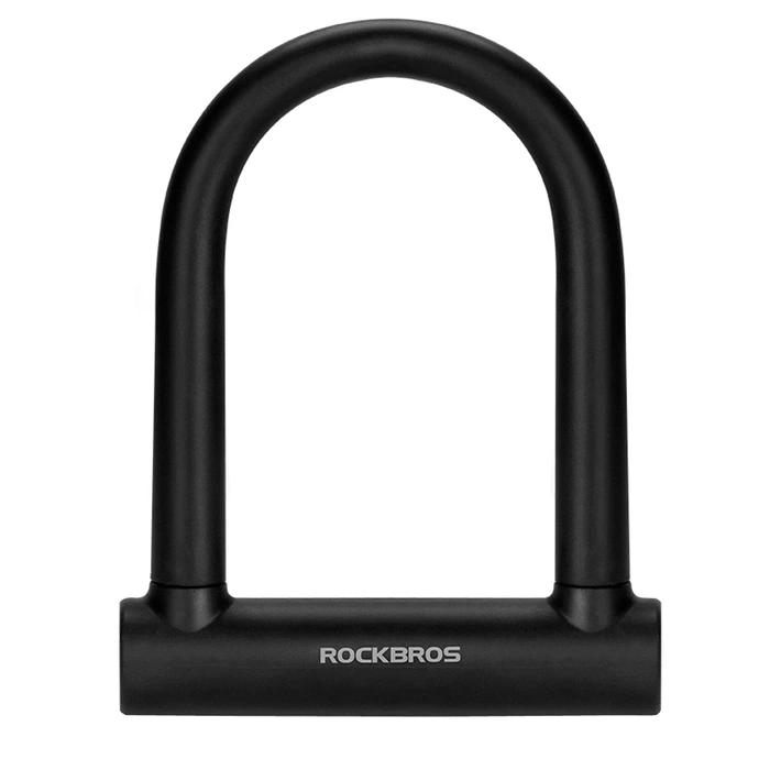 Lucchetto per bicicletta Rockbros RKS610-BK U-lock - nero