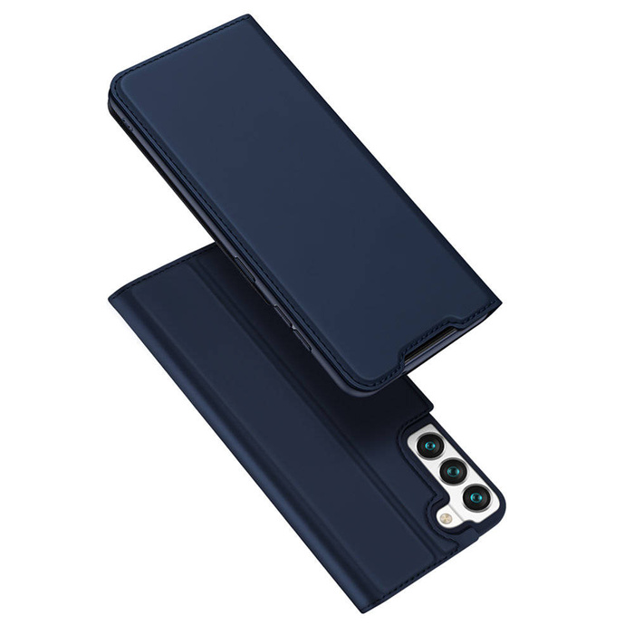 Dux Ducis Skin Pro Custodia tipo libreria per Samsung Galaxy S22 blu