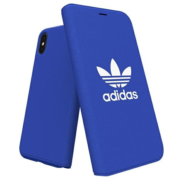 Adidas Booklet Case Canvas iPhone X/Xs blue/blue 30279