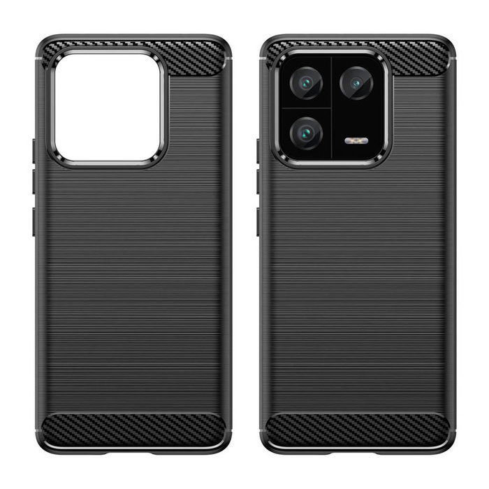 Coque Carbon Case pour Xiaomi 13 Pro coque carbone silicone souple noir