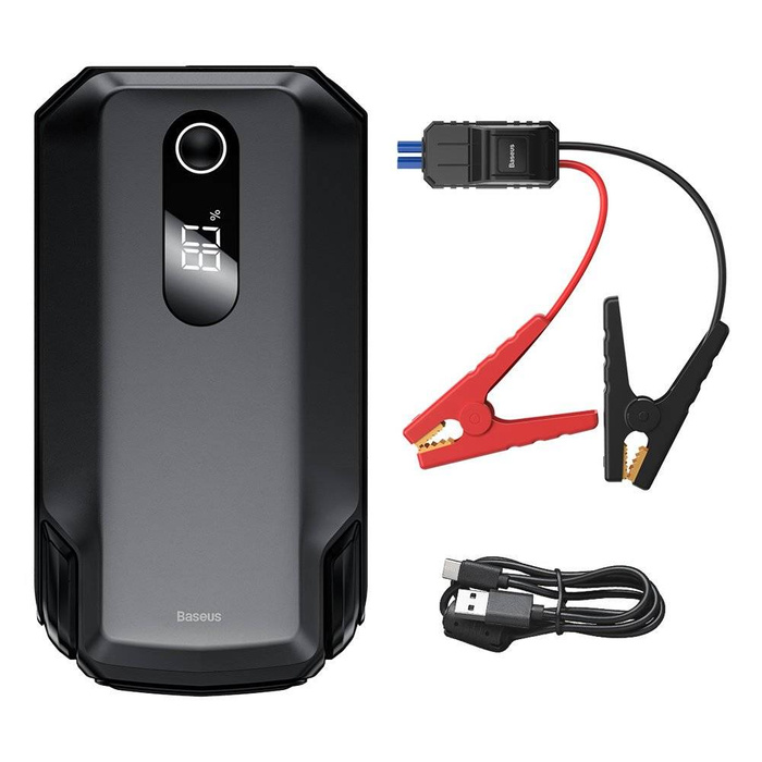 Baseus Super Energy Max Car Jump Starter (20000mAh, Peakcurrent 2000A) + cable black (CGNL020001)