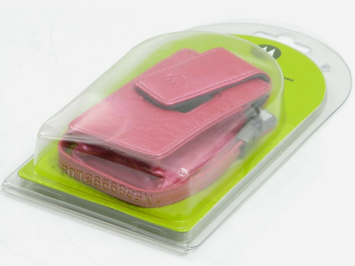 ETUI Original Pouzdro MOTOROLA V3 V3i FUTURE Pink CASE