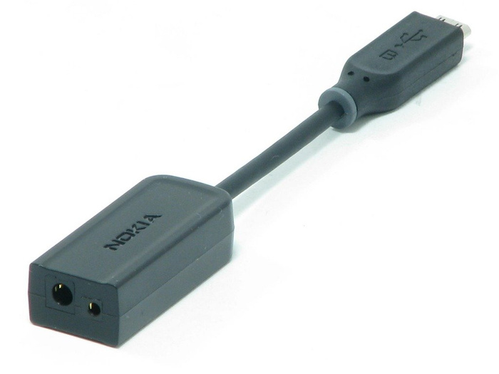 NOKIA CA-146C Adaptér Micro USB na tlustý a tenký kolík E52 E55 E72 E75 N85 N97