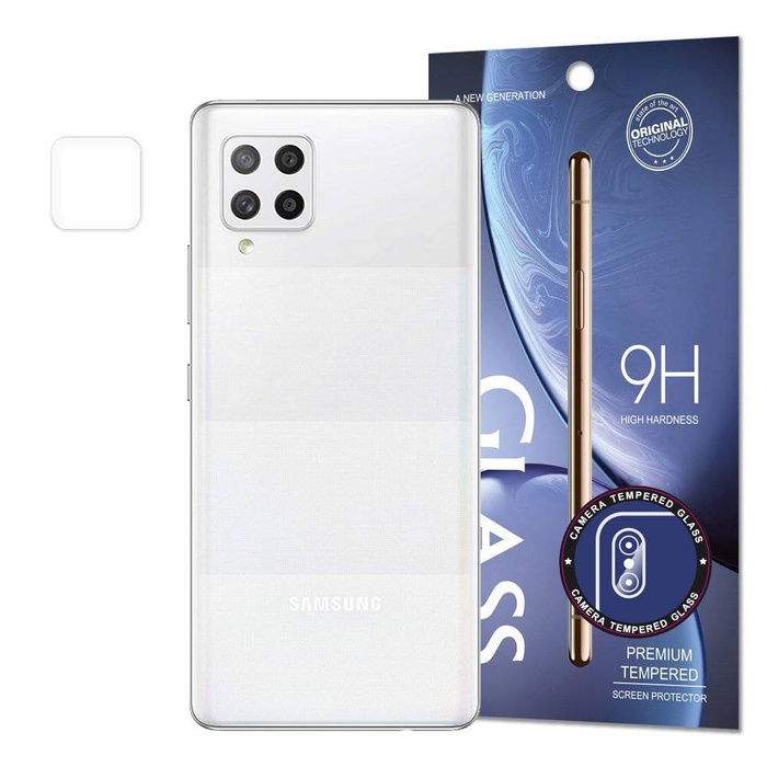 Camera Tempered Glass Super Robust Panzerglas Vollbild Hartglas für Samsung Galaxy A42 5G (Verpackung - Umschlag)