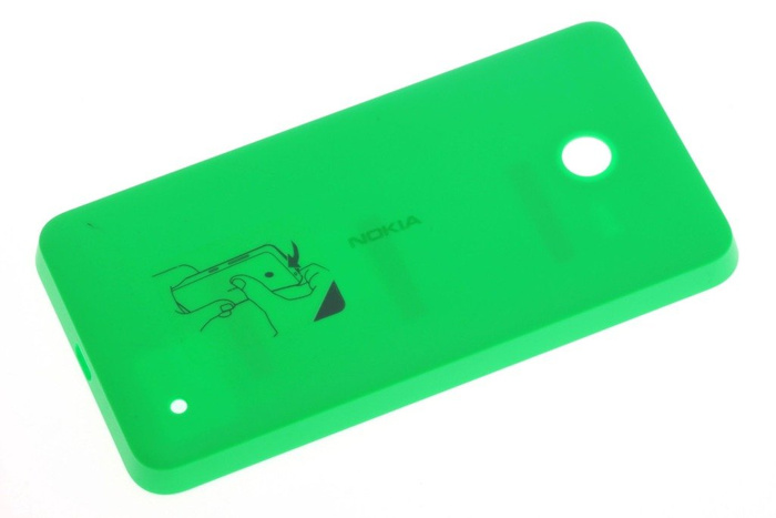 Originální dvířka baterie Nokia Lumia 630 Green Grade B