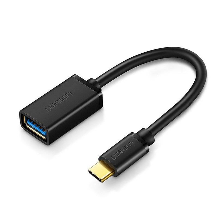 Ugreen adaptér OTG kabel USB 3.0 na USB typu C černý (30701)