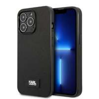 Coque Karl Lagerfeld iPhone 13 Pro / 13 6.1" Hardcase Noir/noir Plaque Saffiano Case