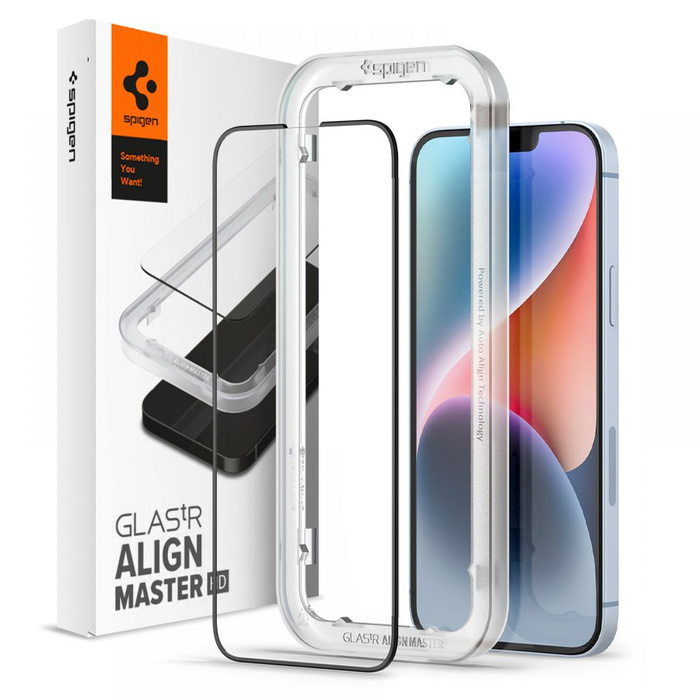 Tempered Glass SPIGEN Alm Glass Fc Apple iPhone 13/13 Pro