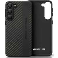 Obal Amg Amhcs23sblsca S23 S911 Black/Black Hardcase Carbon Stripe&embossed Case