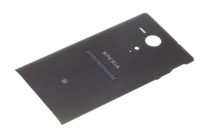 Original SONY Xperia SP Batteriefachdeckel Schwarz Klasse B