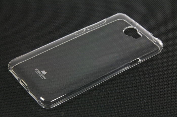 Pouzdro MERCURY Jelly Case Huawei Y5 II Transparentní silikonový kryt