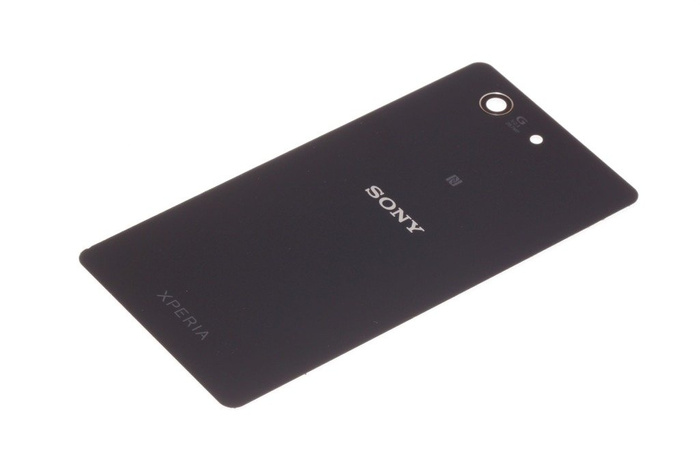 Original SONY Xperia Z3 Compact Batteriefachdeckel Schwarz Klasse B