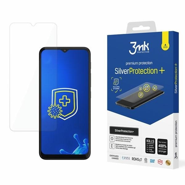 3MK Motorola Moto G10 Film antimicrobien argenté de protection humide