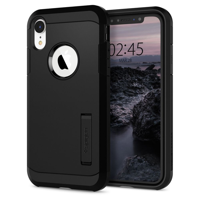 Pouzdro SPIGEN Tough Armor Apple Iphone Xr Black Black Case