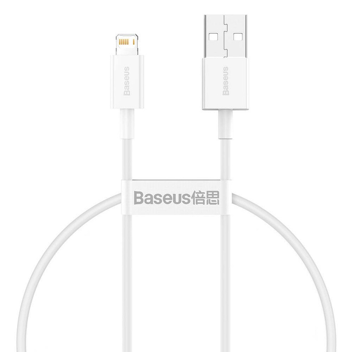 Cavo USB Baseus Superior - Lightning 2.4A 0.25 m Bianco (CALYS-02)